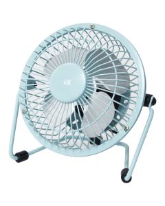 Stay cool with this portable USB powered fan. Plug into your PC, laptop, or a USB wall adapter.