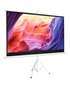 With the GPX 90" Indoor Projector Screen you can create your own screening room at home. Project your favorite movies, games, or photos onto the 90" screen with ease. Simply unfold the frame and attach the screen for movie nights and more and when you need ti to put away it comes down just as easily as it went up so you can do more of what you love with your family and friends. 