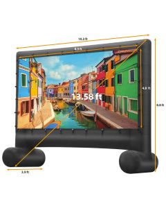 Screen your favorite films and videos with the perfect projection surface no matter where you are. 