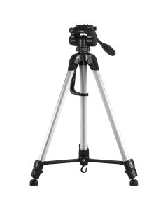Now you can go from tripod to free hand without missing a shot. The removable quick release mount plate and carrying handle lets you move and shoot with ease. 