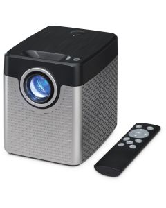 GPX 720p Vertical Projector with Bluetooth Transmitter, Silver/Black, PJ504S