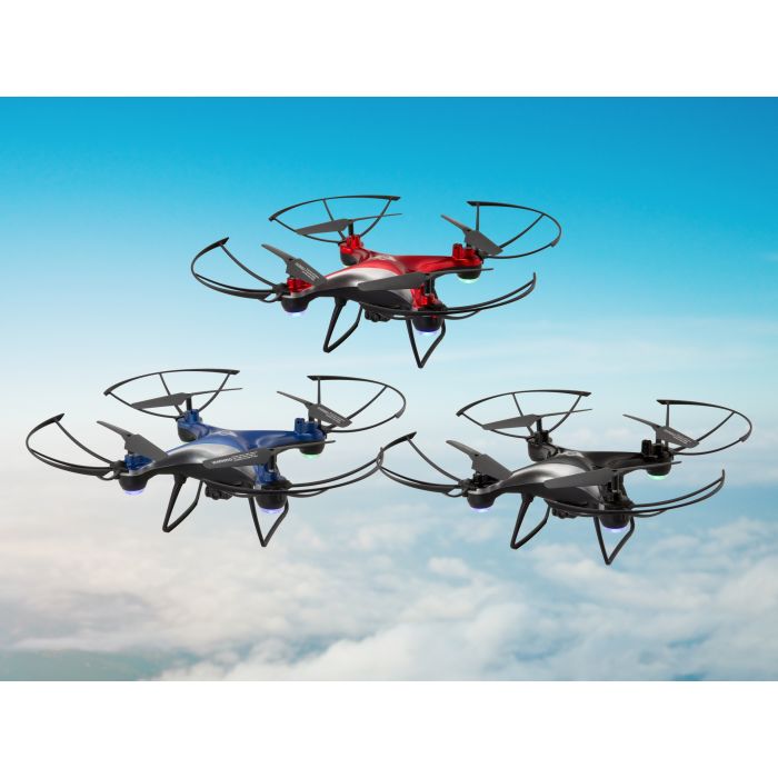 Details about  / Sky Rider Thunderbird Quadcopter Drone with Wi-Fi Camera DRW389R Red