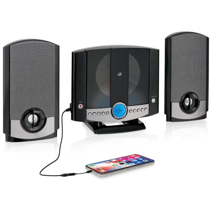 Compact Disc Home Music System - HM3817DTBLK | GPX